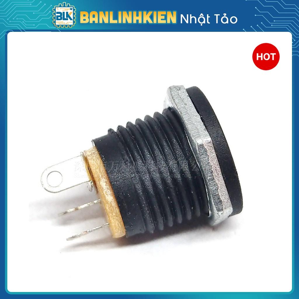 Jack nguồn cái DC5.5x2.1MM DC022/ có ren xoáy vào hộp