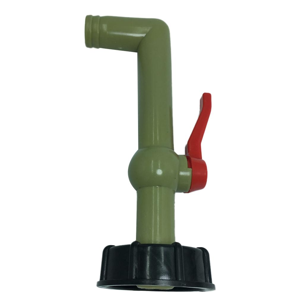 1000L IBC Tank Valve Tap Water Adapter 60mm Internal Coarse Teeth