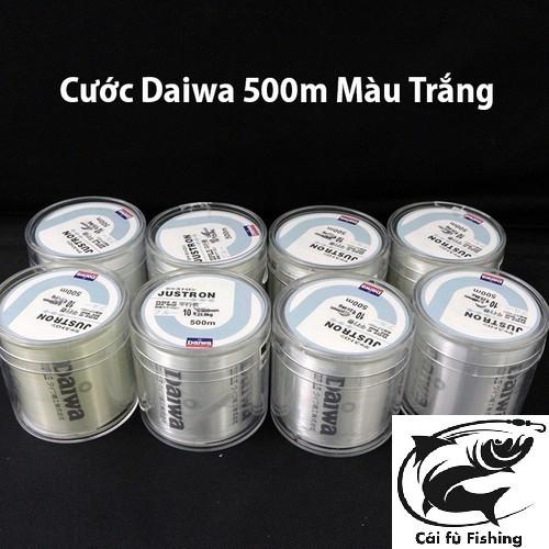 Dây Cước Câu Cá Siêu Bền Daiwa Justron Dài 500m Có Đủ Size - 500m