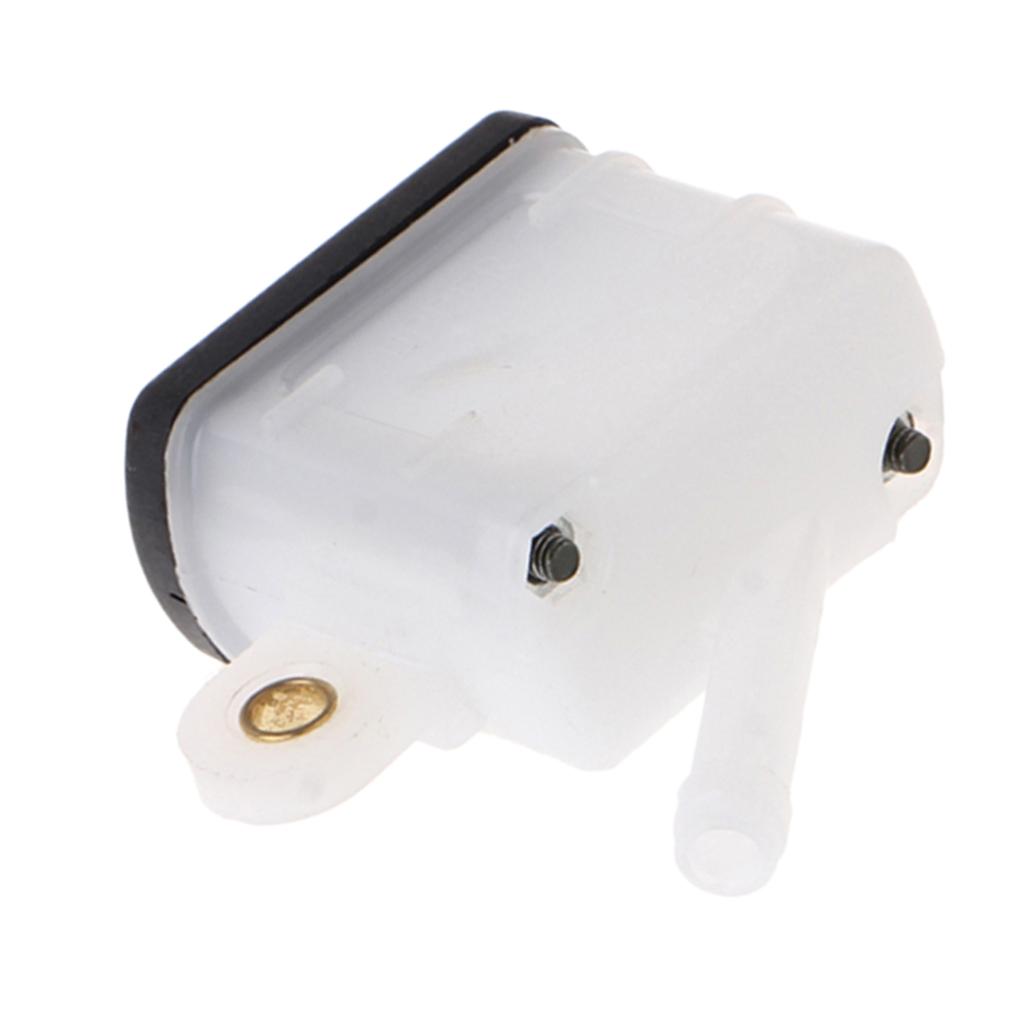 2xMotorcycle Rear Brake Master Cylinder Tank Oil Cup Fluid Bottle Reservoir
