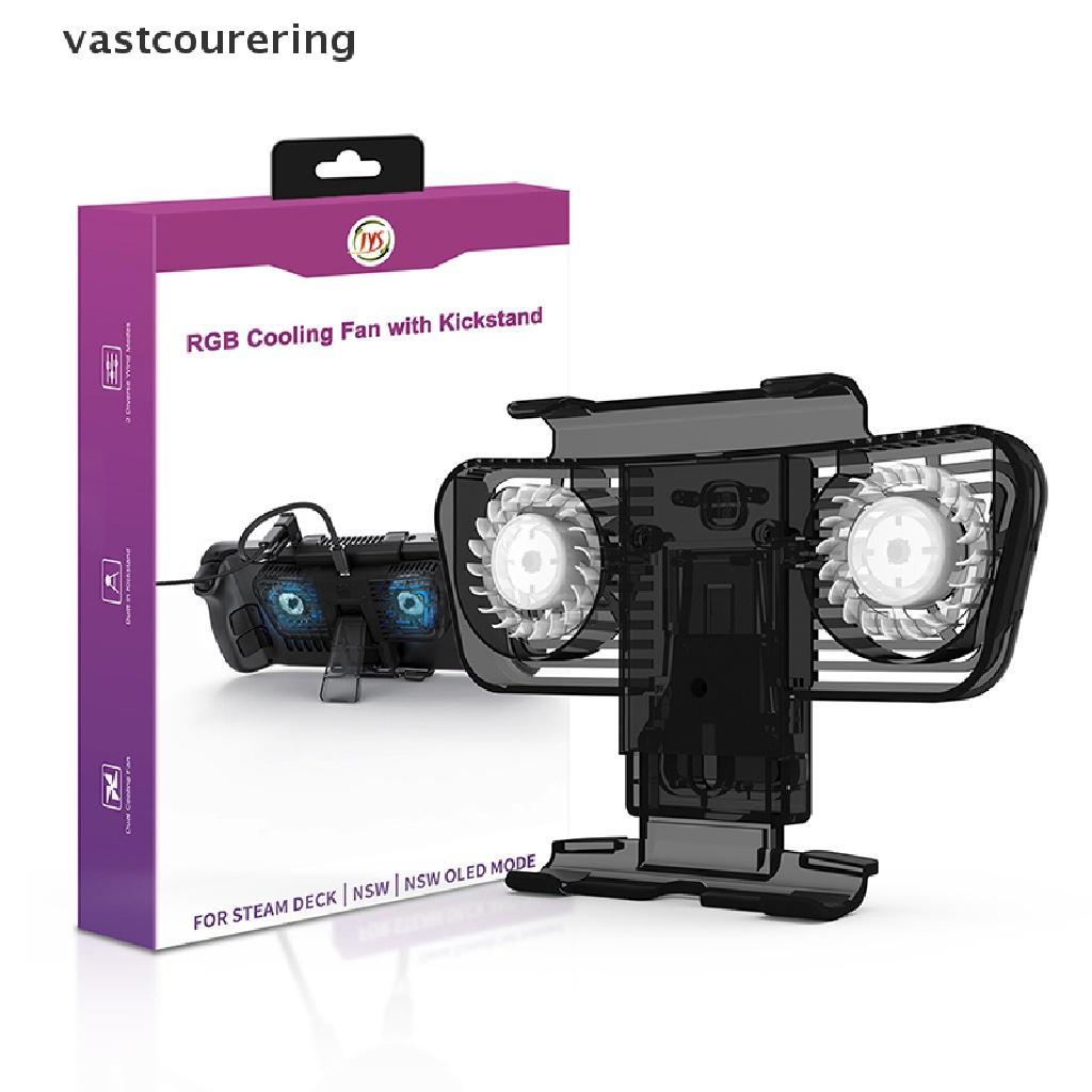 Quạt Làm Mát Vast Với Bộ Chuyển Đổi Hai Cổng C Cho Máy Chơi Game Hơi Nước Nintendo Switch EN