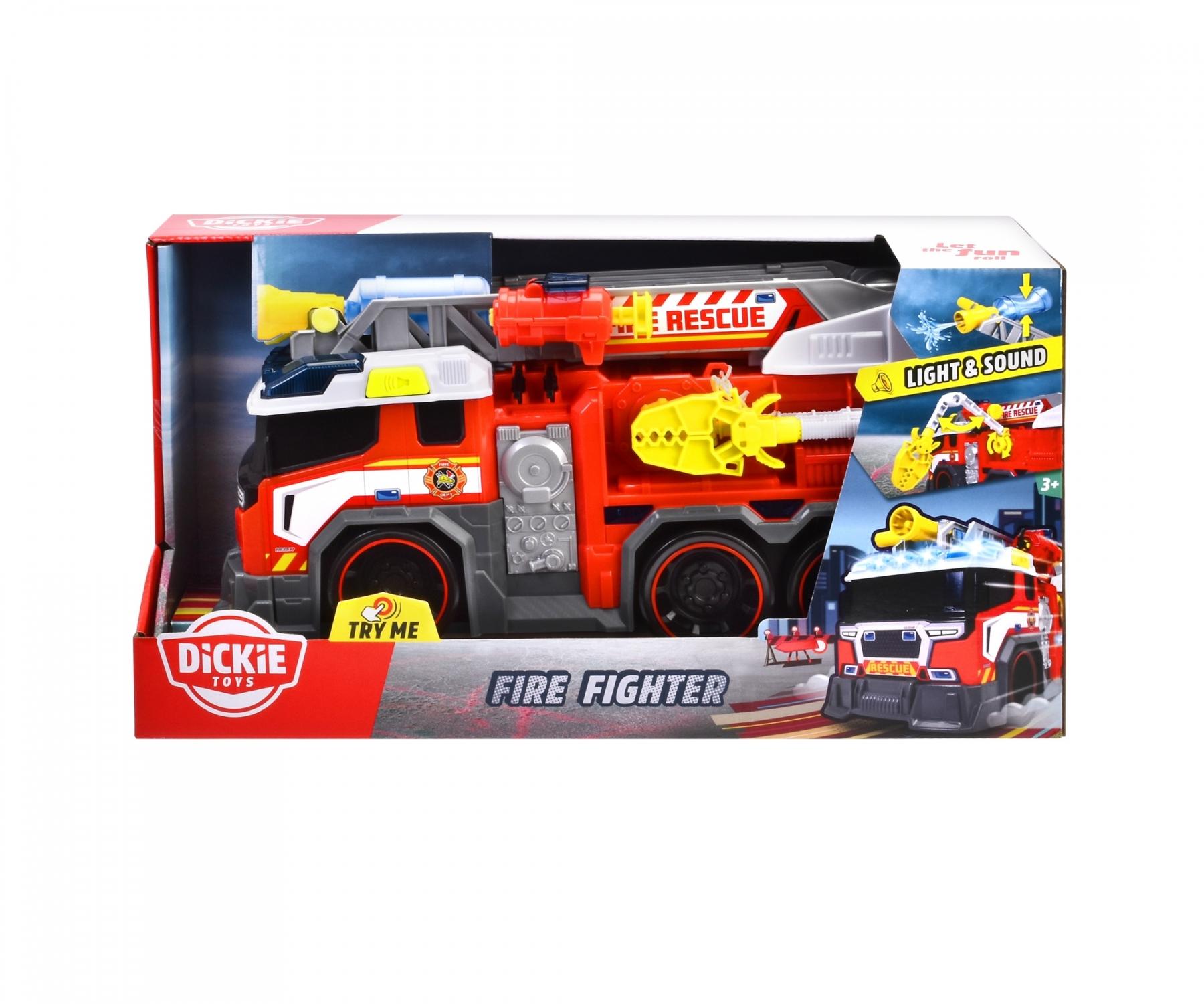 203307000 Đồ Chơi Xe Cứu Hỏa Phun Nước DICKIE TOYS Fire Fighter