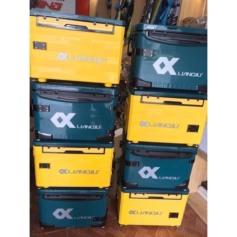 Thùng câu đài lianqiu hàng loại 1 chính hãng LQ 216 tải trọng 32 lít