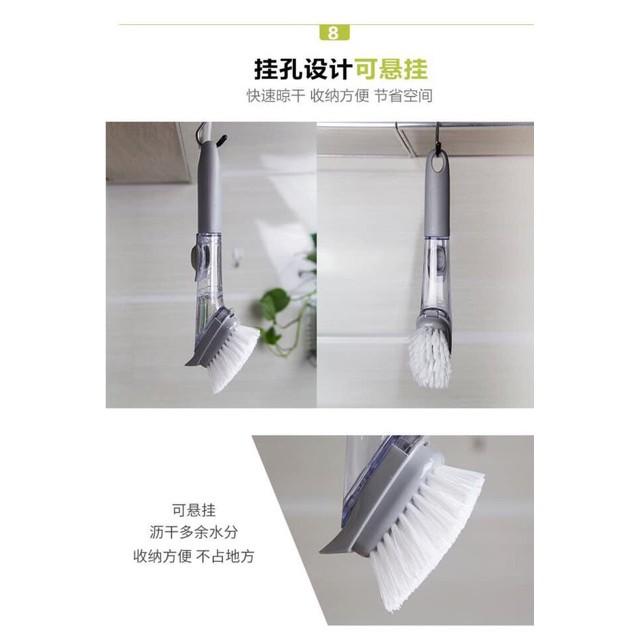 Cọ Xoong Nồi Có Bình Xịt