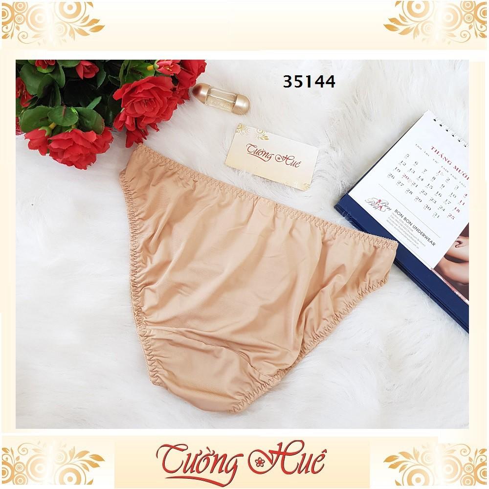 Quần lót nữ BonBon SV35144 trơn phối ren.