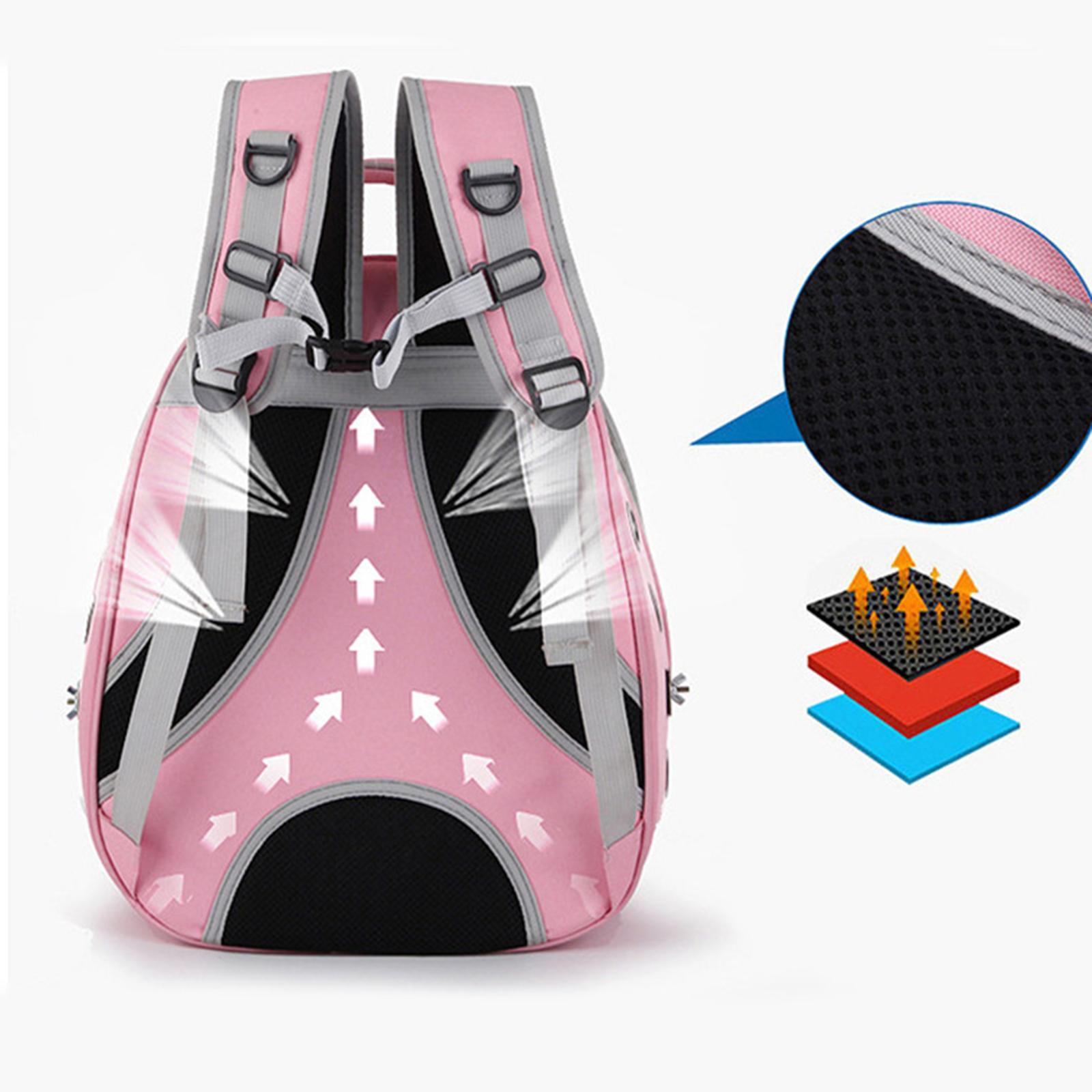 Bird Carrier Pet Parrot Travel Breathable Backpack