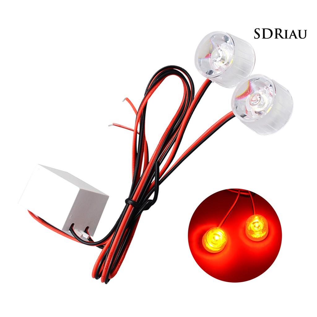 Đèn Led Cảnh Báo Gắn Đuôi Xe Mô Tô 12-85v