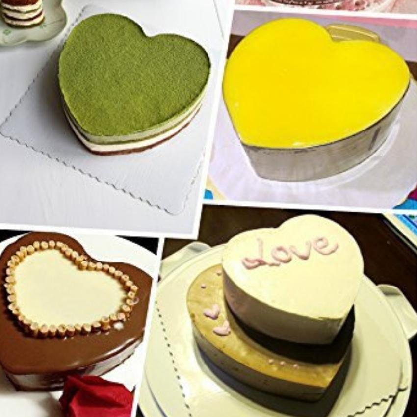Khuôn RING Mousse Nhấn Cookies Cutter Dụng Cụ Làm Bánh Quy - CBMOUS3P