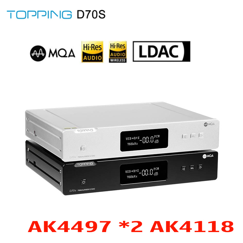 Giải Mã DAC Topping D70s MQA - Hàng Chính Hãng