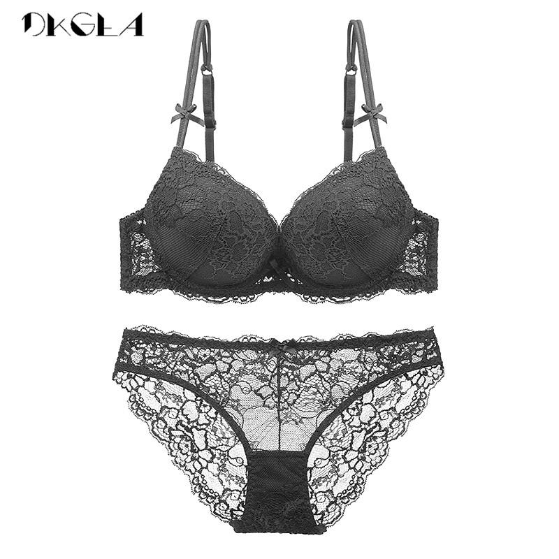 Siêu Tập Hợp Tím Áo Lót Nữ Bộ Đồ Lót Cotton Áo Dày Push Up Bra Bộ Đầm Ren Bộ Đồ Lót Ren Gợi Cảm