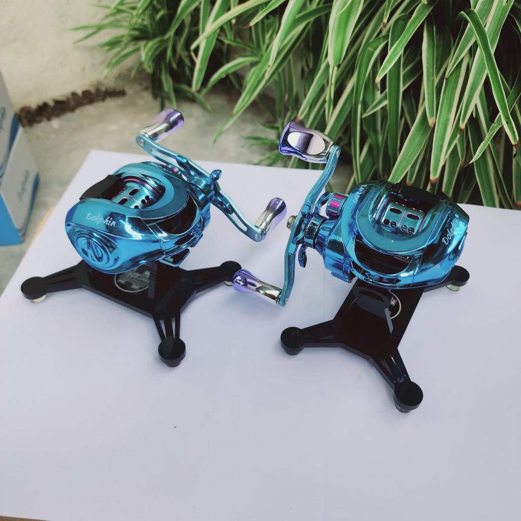 Máy ngang câu cá Lure cao cấp Dolphin DN200 - Siêu Nhẹ 168g