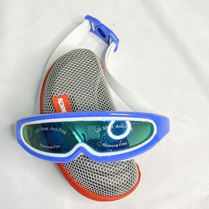 Kính Bơi Tráng Gương Nam Nữ Speedo Chống Tia UV Cao Cấp Kèm Hộp Đựng Chắc Chắn