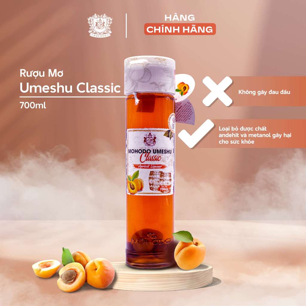 Nước mơ lên men Umeshu Mohodo thơm ngon dễ uống - 700ml