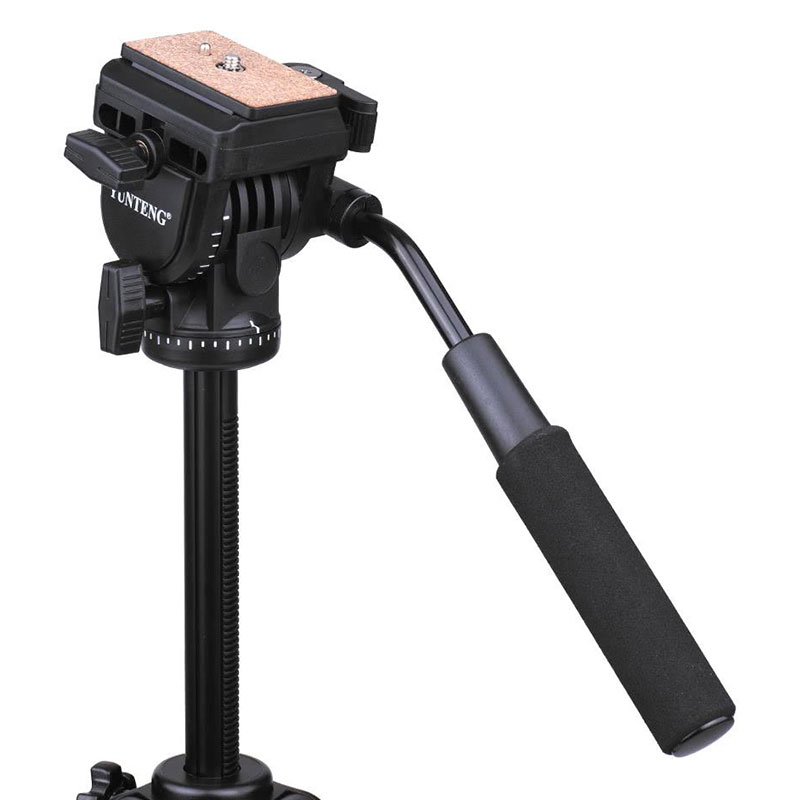 Combo Chân Máy Ảnh Tripod Yunteng VCT-691 + Remote Cho Máy Ảnh (Giao Ngẫu Nhiên) - Hàng Nhập Khẩu