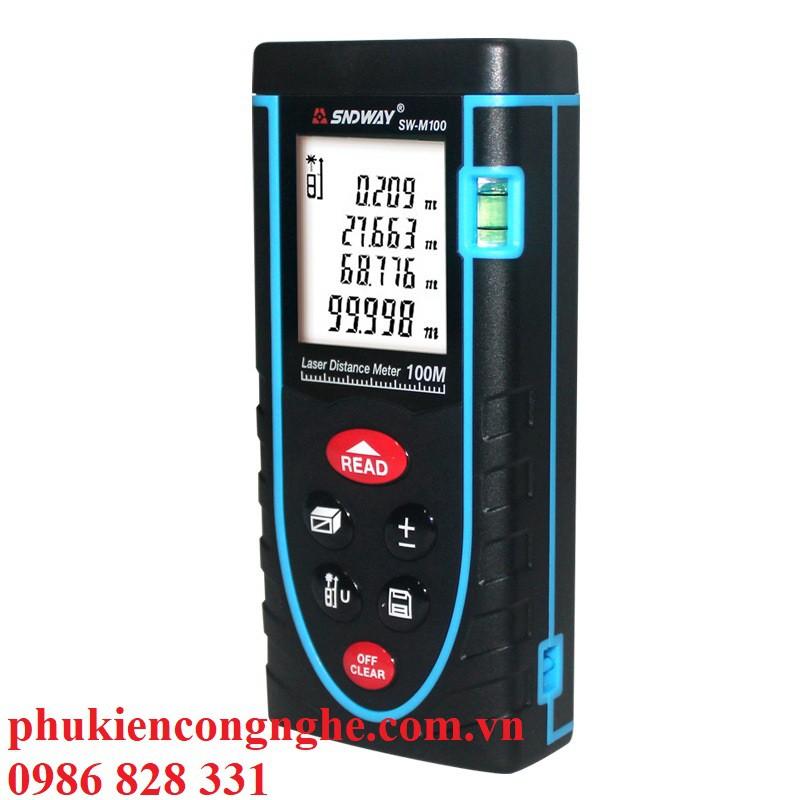 Thước đo khoảng cách 100m bằng tia laser SW-M100
