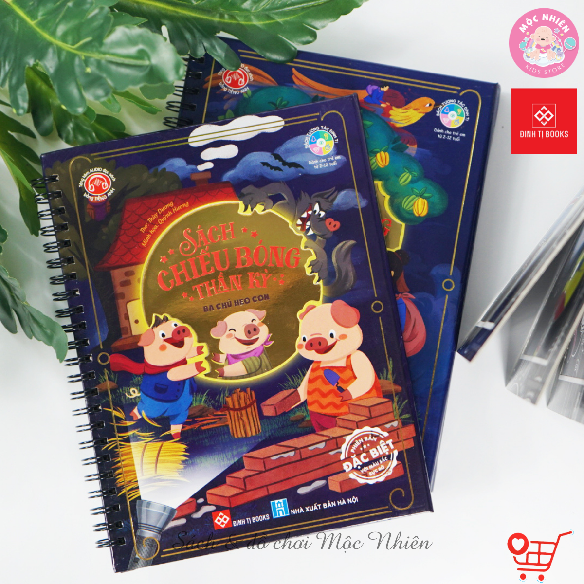 Sách Đinh Tị - Sách Chiếu Bóng Thần Kỳ Phiên Bản Đặc Biệt Có Màu (Nhiều chủ đề)