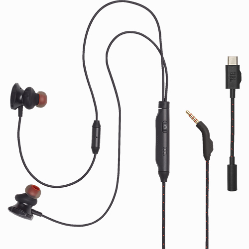 Tai nghe có dây In-ear JBL Quantum 50C JBLQUANTUM50C - Hàng chính hãng