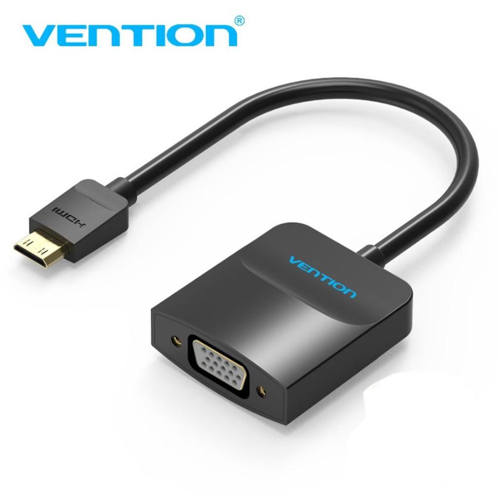 Cáp chuyển đổi Mini HDMI ra VGA - Vention AGABB - Hàng chính hãng