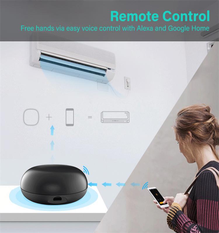 Tuya Universal WiFi ir rf Bluetooth điều khiển từ xa thông minh Ứng dụng Voice Điều khiển từ xa cho Alexa Google Home Color: WiFi IR RF433