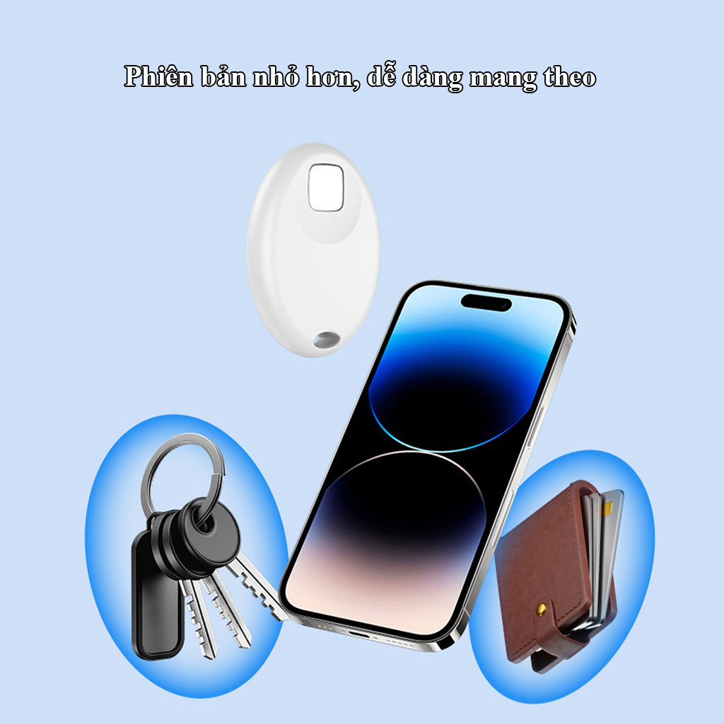 Thiết bị định vi toàn cầu GPS S2 Tag dành Apple Find My, định vị chính xác vị trí đồ vật, thú cưng, chìa khóa, xe cộ -  Hàng chính hãng/Hàng nhập khẩu