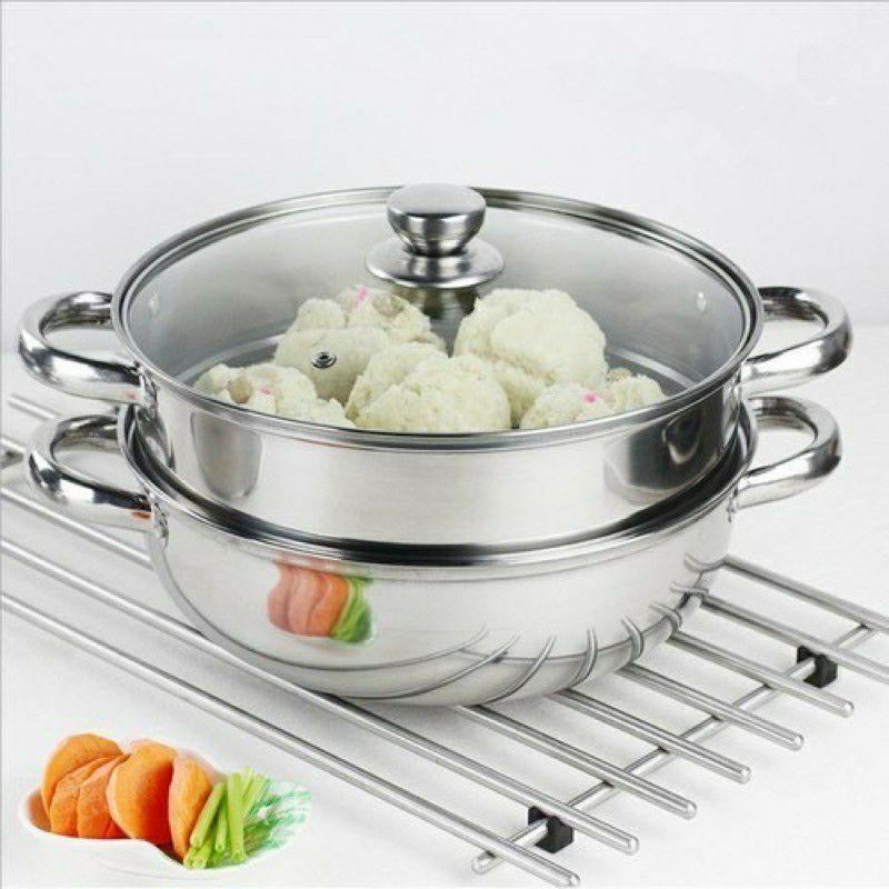 Nồi hấp inox 2 tầng 28cm