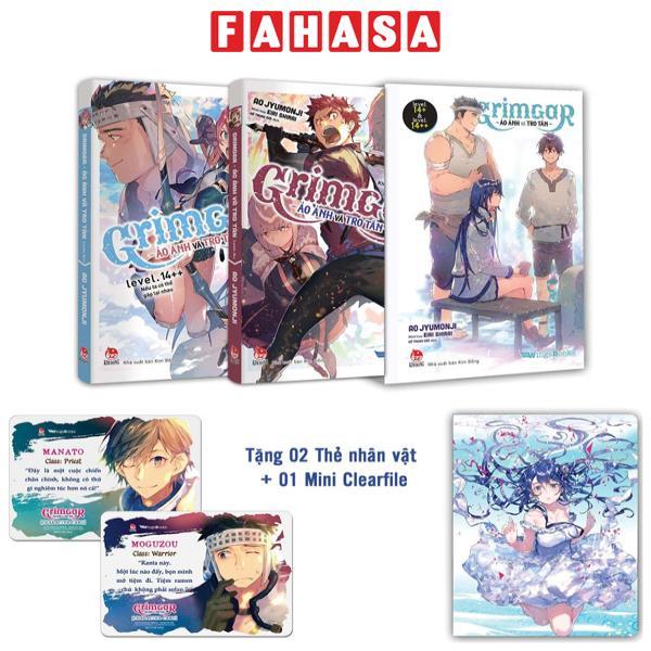 Boxset Grimgar - Ảo Ảnh Và Tro Tàn - Tập 14+ Và Tập 14++ (Bộ 2 Cuốn) - Tặng Kèm 2 Thẻ Nhân Vật + 1 Mini Clearfile