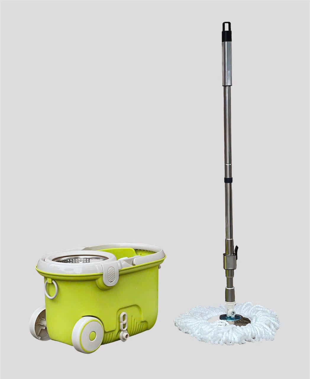 Chổi lau nhà đa năng 360 độ có bánh xe SM02