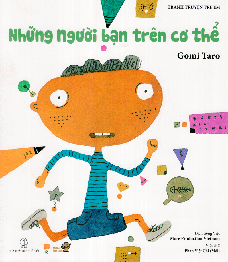 Tranh Truyện Ehon Nhật Bản - Những Người Bạn Trên Cơ Thể