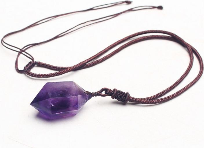 Vòng cổ AMETHYST Thạch Anh Tím - Vòng Cổ Cao Cấp