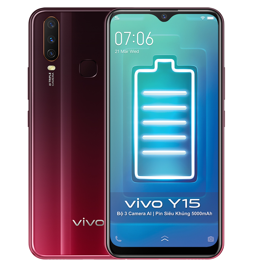 Điện Thoại Vivo Y15 (4GB / 64GB) - Hàng Chính Hãng