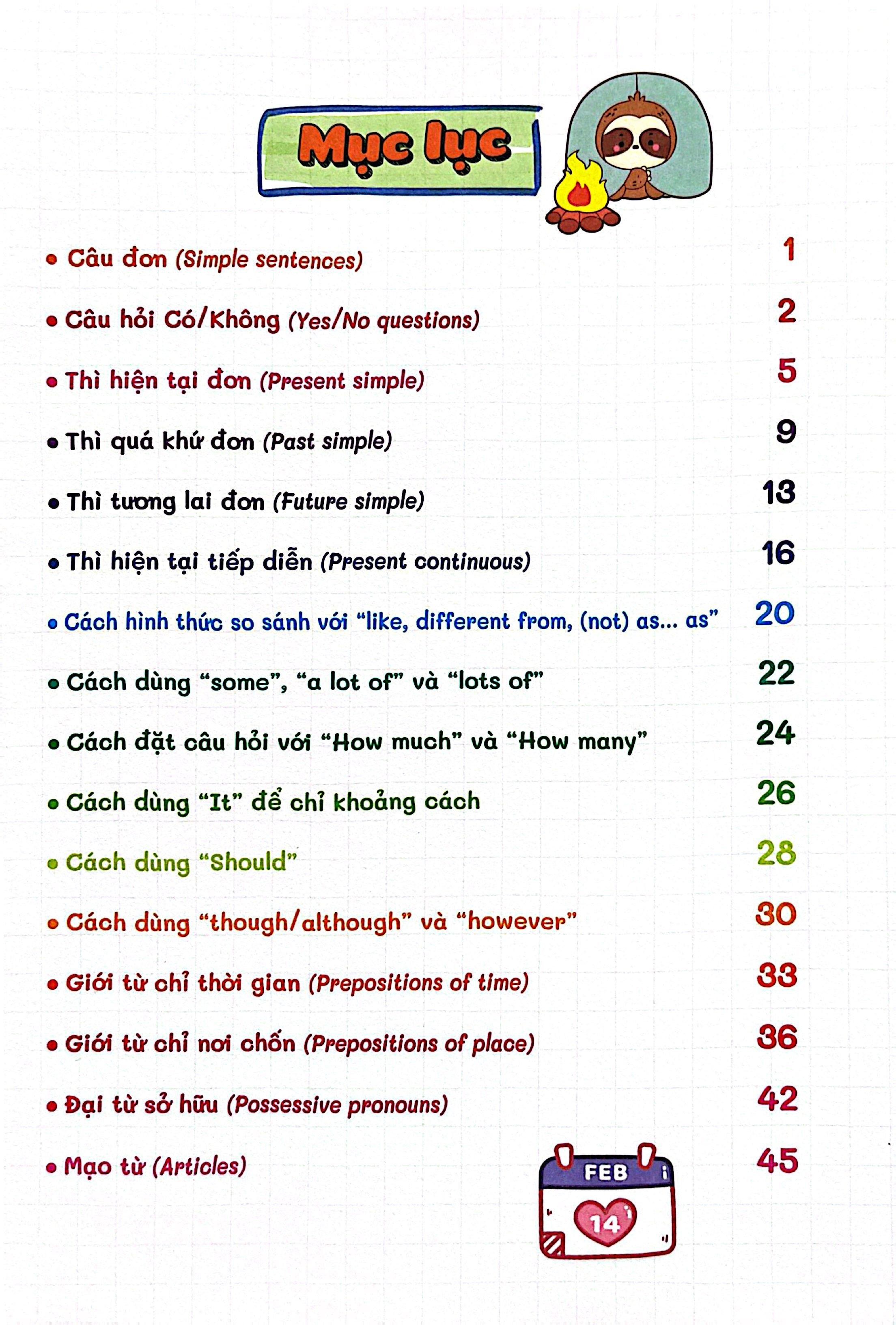 Sách - Takenote Tiếng Anh - Dễ Học-Dễ Nhớ-Dễ Hiểu - Lớp 7