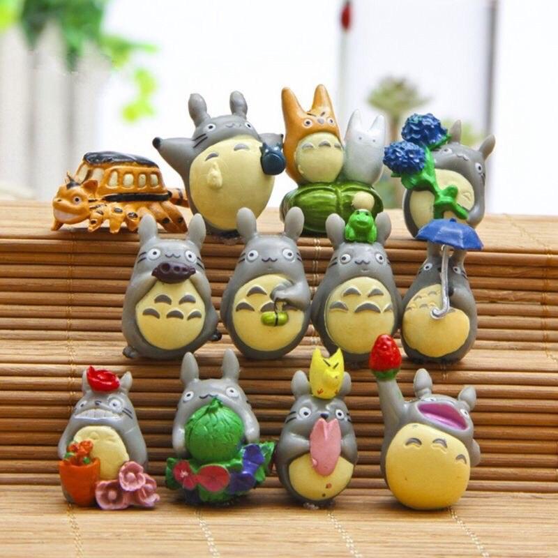 Totoro Đáng Yêu - phụ kiện làm tiểu cảnh sen đá - giao ngẫu nhiên