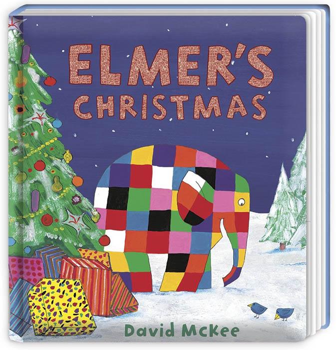 Elmer's Christmas: Board Book