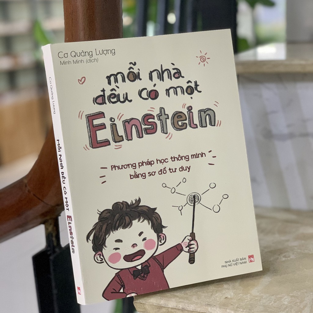 Sách - Mỗi Nhà Đều Có Một Einstein, Phương Pháp Học Thông Minh Bằng Sơ Đồ Tư Duy