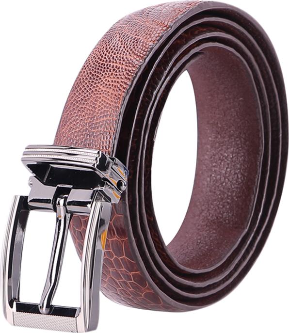 Thắt Lưng Nữ Da Đà Điểu Trơn Huy Hoàng HT5415 - Nâu Đỏ