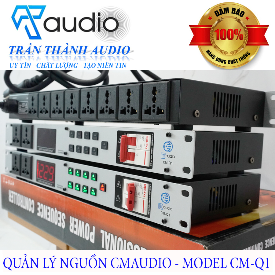 Quản Lý Nguồn CMAUDIO Model CM-Q1 hàng nhập khẩu chính hãng