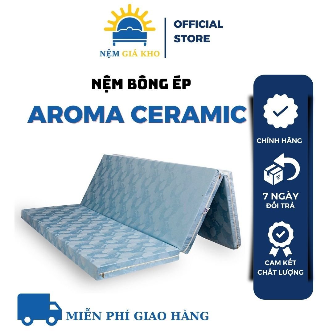 Đệm Bông Aroma Ceramic Cao Cấp Cách Nhiệt Tốt Siêu Bền