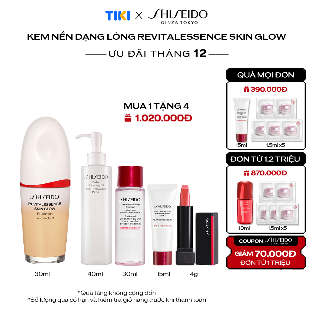 Kem nền Revitalessence Skin Glow Foundation