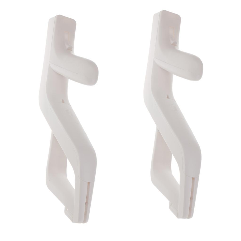 2Piece Zapper Controller for Nintendo Wii Remote Wiimote Controller Ergonomic