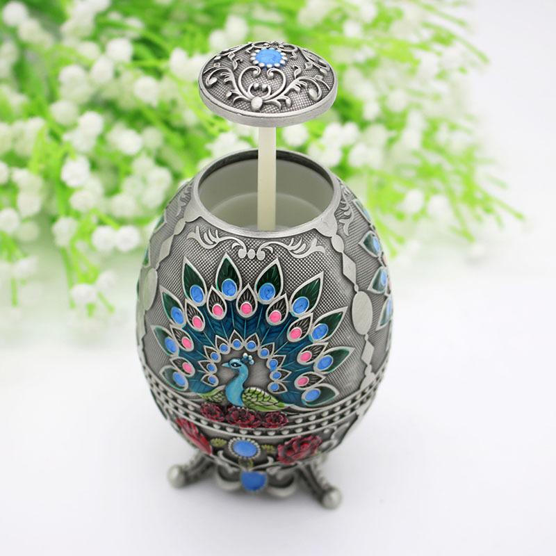 Giá đỡ tăm có thể thu vào di động với dụng cụ mở hộp mở tự động retro pop up