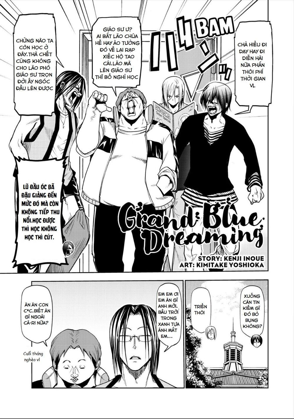 cô gái thích lặn - grand blue chapter 62.5 1