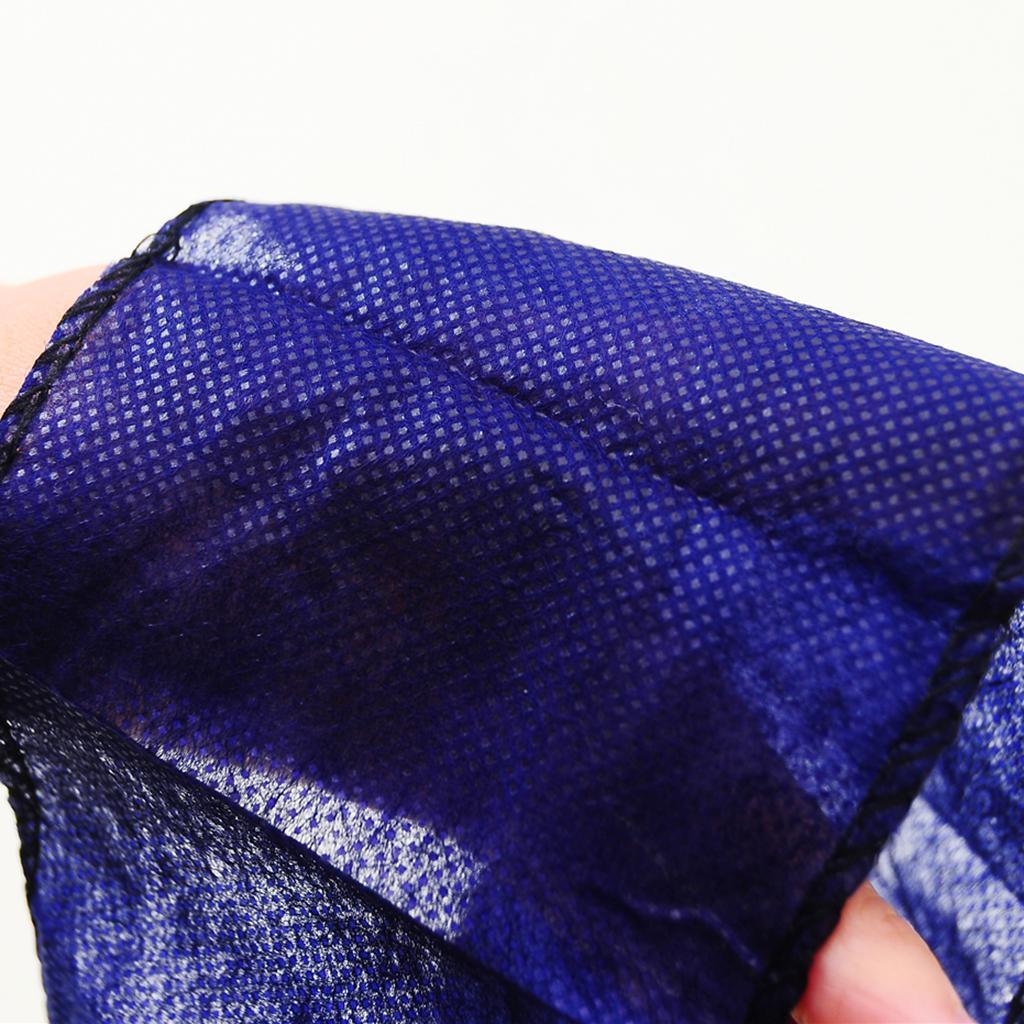 100X women's disposable non-woven underwear panties for beauty spa sauna blue,