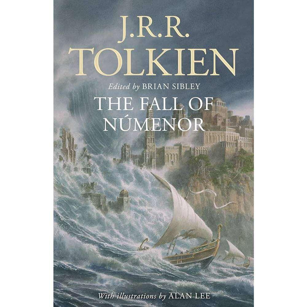 Tiểu thuyết viễn tưởng tiếng Anh -  THE FALL OF NÚMENOR: and Other Tales from the Second Age of Middle-earth