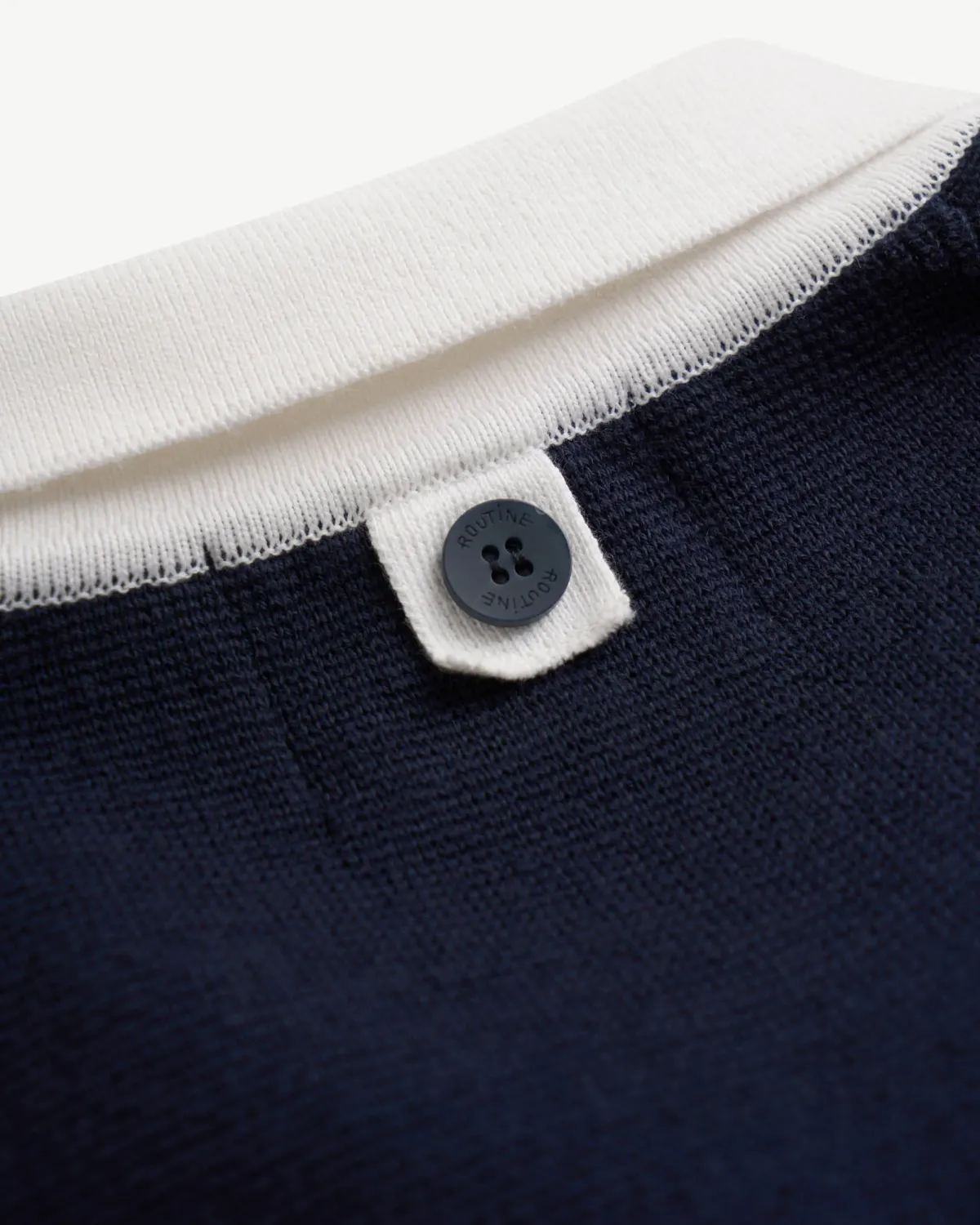 Áo Len Polo Nam Dệt Kim Tay Ngắn Cotton Phối Túi Form Boxy - ROUTINE 10F23KNI001R1