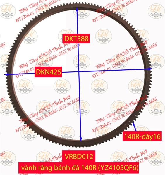 Vành răng bánh đà 140R