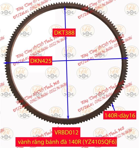 vành răng bánh đà 140R (YZ4105QF6)