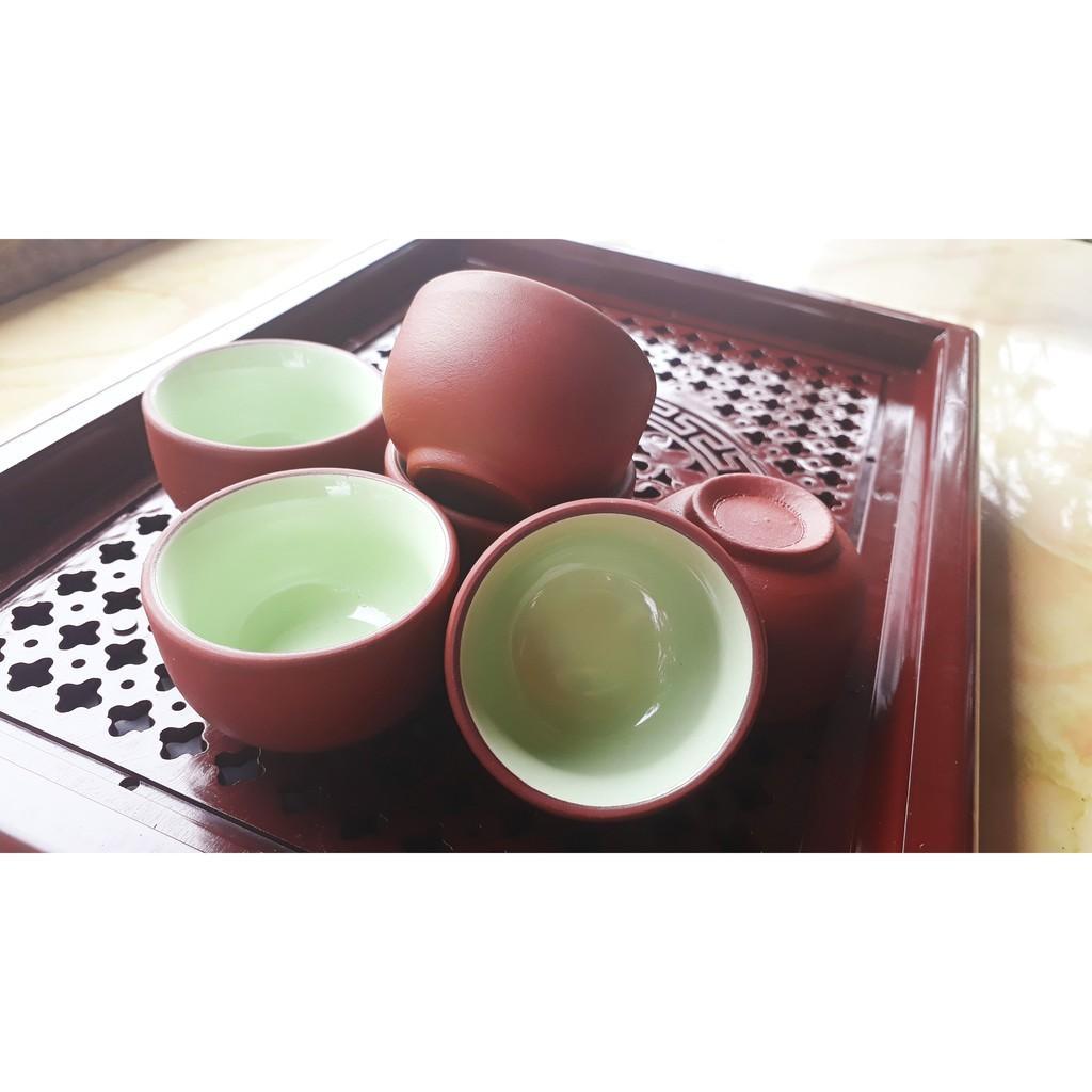Chén, Đĩa Uống Trà Đất Đỏ Đẹp
