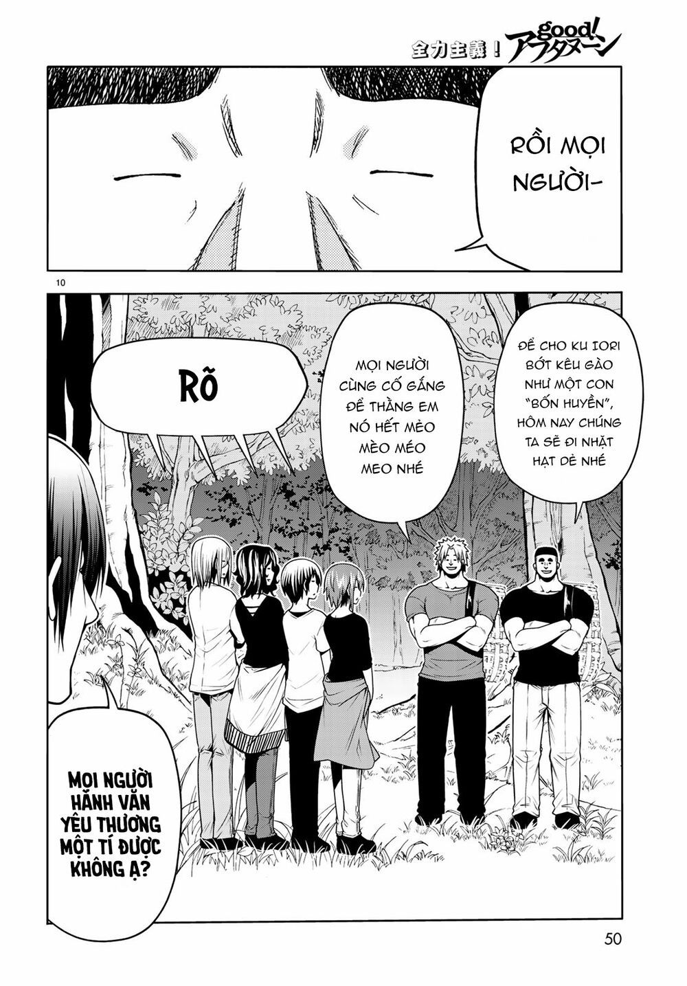 cô gái thích lặn - grand blue chapter 60 10