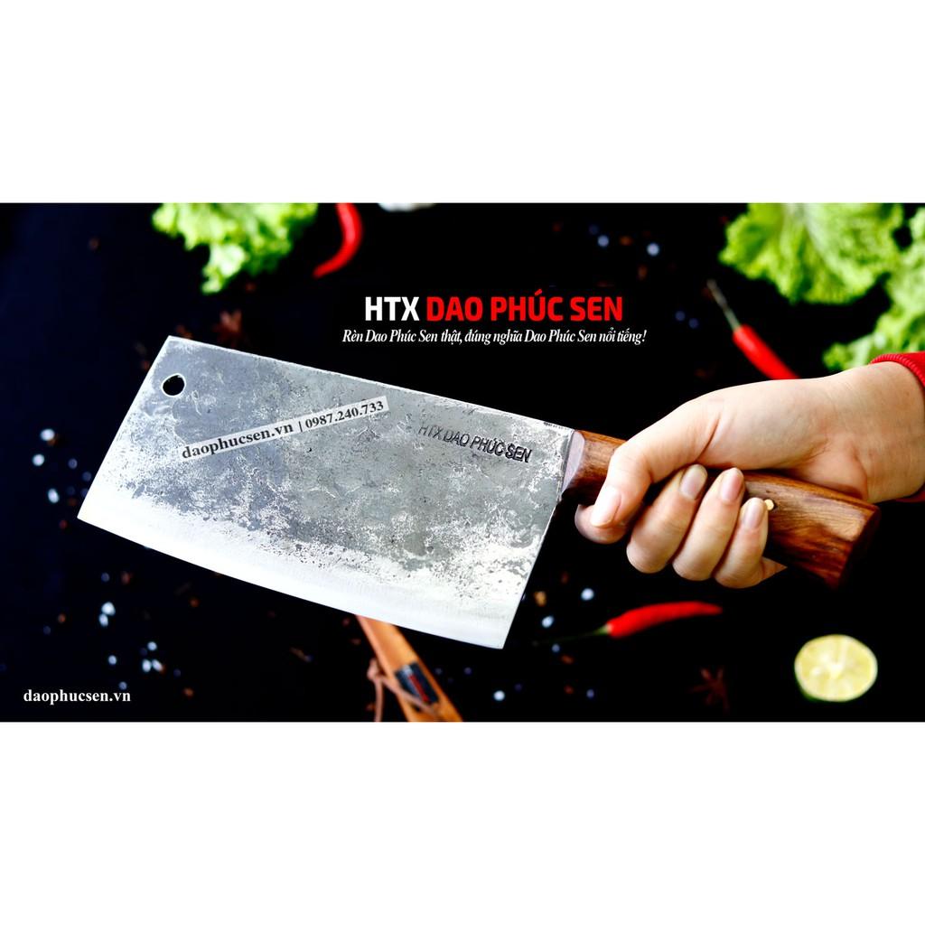 Dao Phúc Sen chặt thái bản 10 cán ốp cẩm