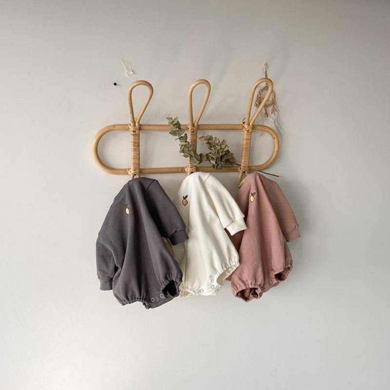 Sơ Sinh Bodysuit 2021 Dài Tay Bé Trai Bé Gái Trang Phục Trẻ Sơ Sinh Cho Bé Kẹo Màu Jumpsuit Quần Áo Giáng Sinh Thu Bodysuits